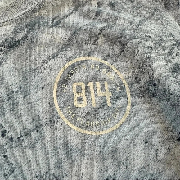 Erie Apparel 814 sweatshirt. Blue. Size small. - Picture 2 of 5